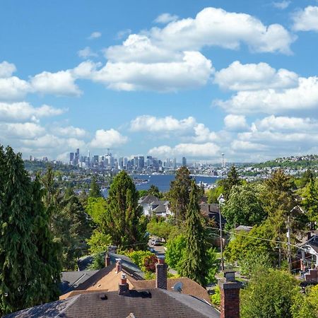 Rooftop Patio With Waterview, Private Garden & Grill 3Br 3Ba- Modern Cityscape Seattle Exterior foto